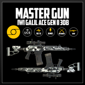 Master Gun | IWI Galil ACE GEN II .308 | Sound Effect Library | Product Poster