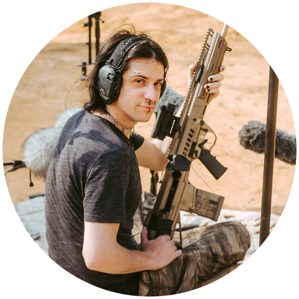 Recording Firearms | The Art Of Field Recording Firearms | Sound Effect Library | Aaron Profile Photo
