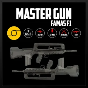 Master Gun | FAMAS F1 | Sound Effect Library | Product Poster