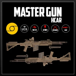 Master Gun | HCAR | Sound Effect Library | Product Poster