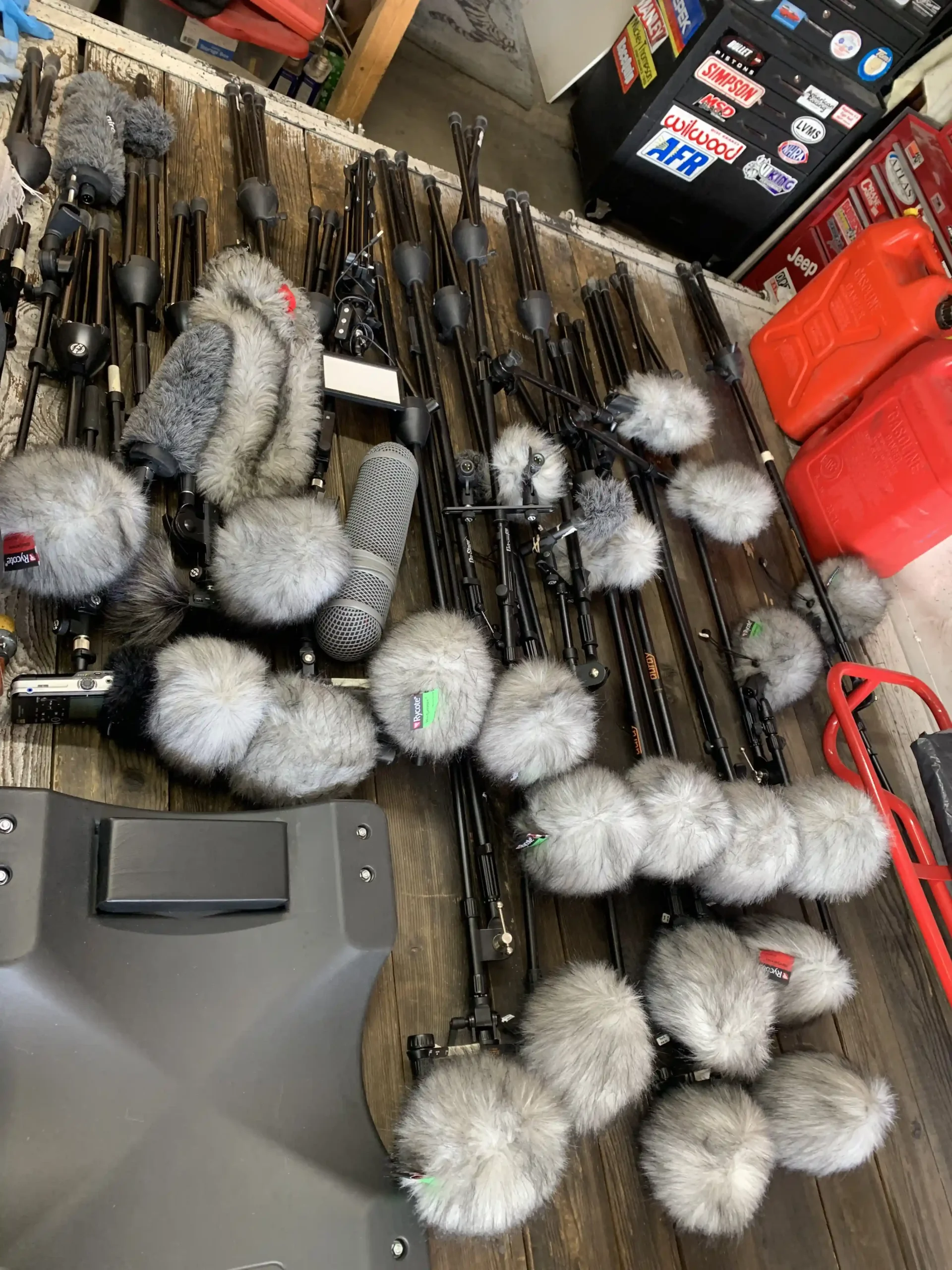 Recording Firearms | The Art Of Field Recording Firearms | Sound Effect Library | Microphone Display