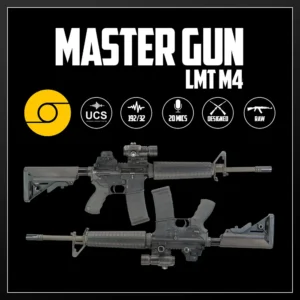 Master Gun | LMT M4 | Sound Effect Library | Product Poster