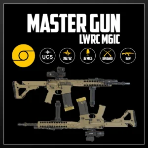 Master Gun | LWRC M6IC | Sound Effect Library | Product Poster