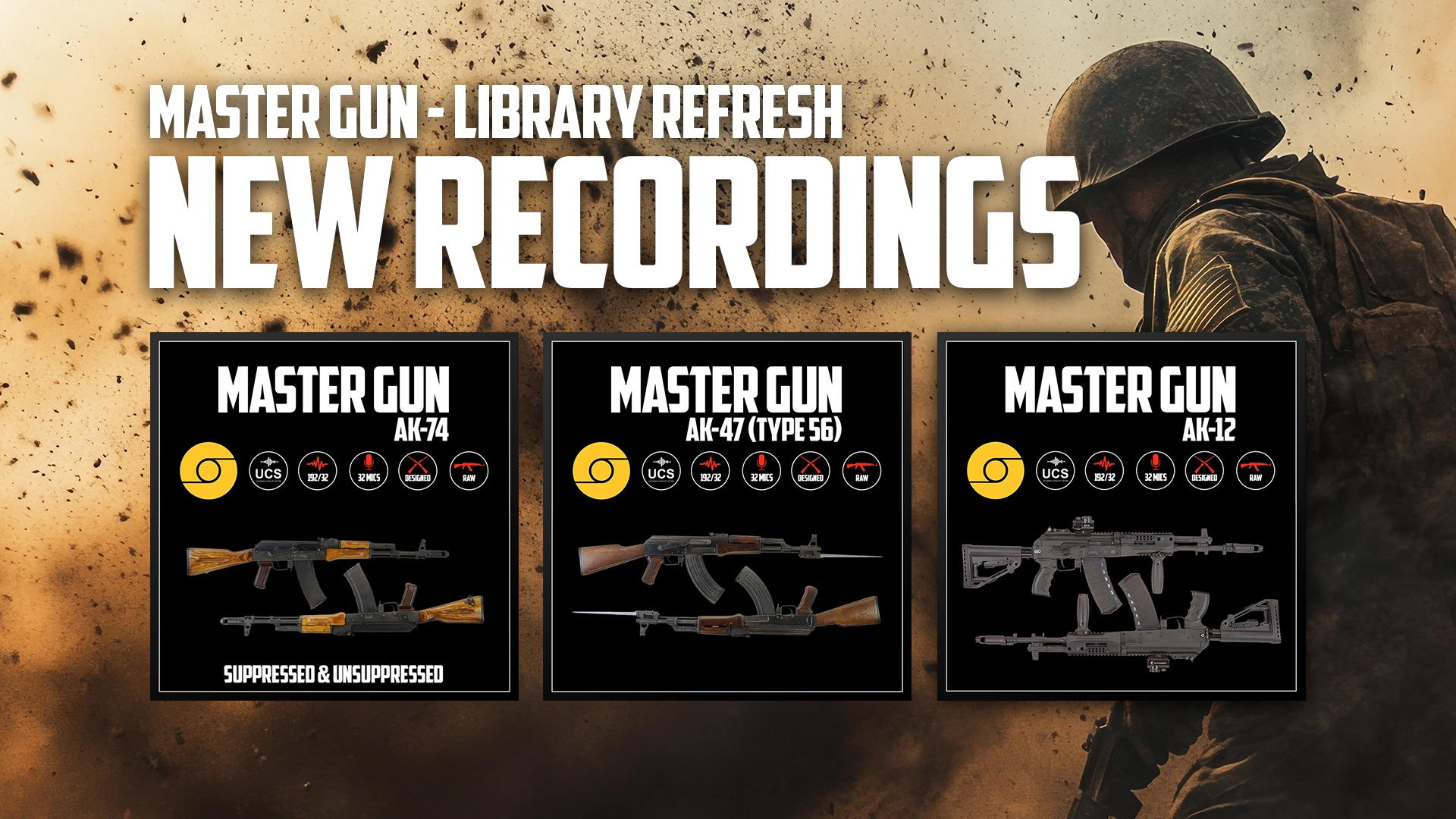 Master Gun AK Refresh | AK47, AK74, AK12 Feature Image