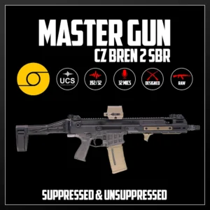 Master Gun | CZ Bren 2 SBR | Sound Effect Library | Product Poster
