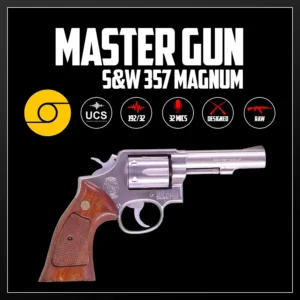 Master Gun | S&W 357 Magnum | Sound Effect Library | Product Poster
