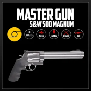 Master Gun | S&W 500 Magnum | Sound Effect Library | Product Poster