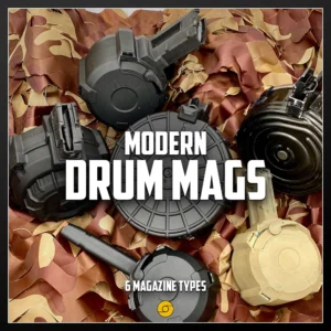 Modern Drum Mags | Sound Effect Library | Product Poster