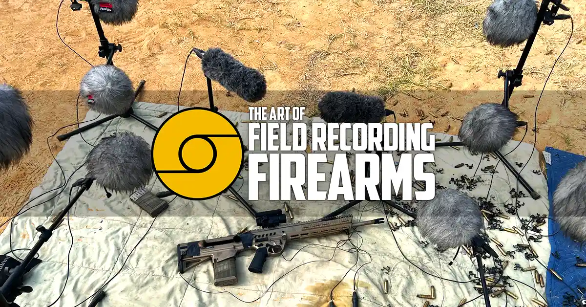 Recording Firearms | The Art Of Field Recording Firearms | Sound Effect Library | Main Image
