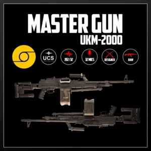 Master Gun | UKM-2000 | Sound Effect Library | Product Poster